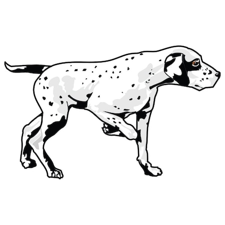 Signmission Dalmatian Dog Decal, Dog Lover Decor Vinyl Sticker D-12-Dalmatian